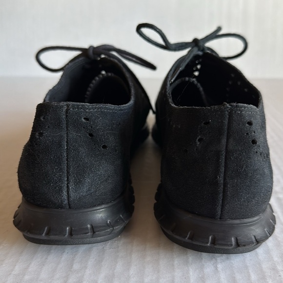 Cole Haan Black ZeroGrand Stitchlite Wingtip Oxfords - Picture 8 of 11